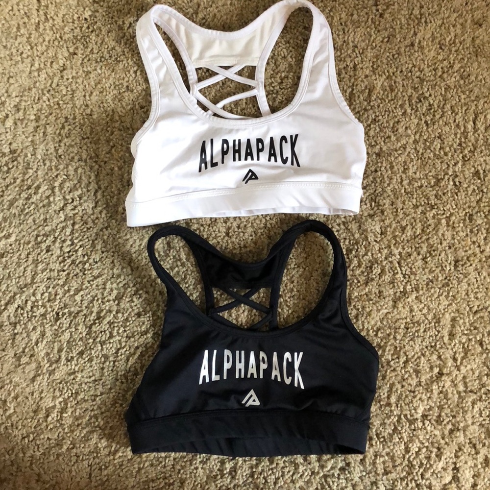 Alpha pack sports bras